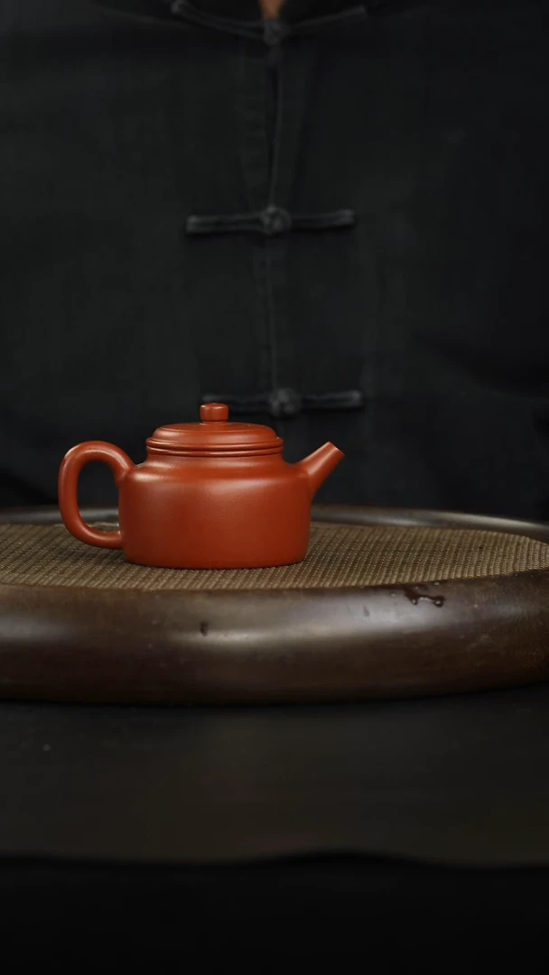 茶壶紫砂朱泥 德钟