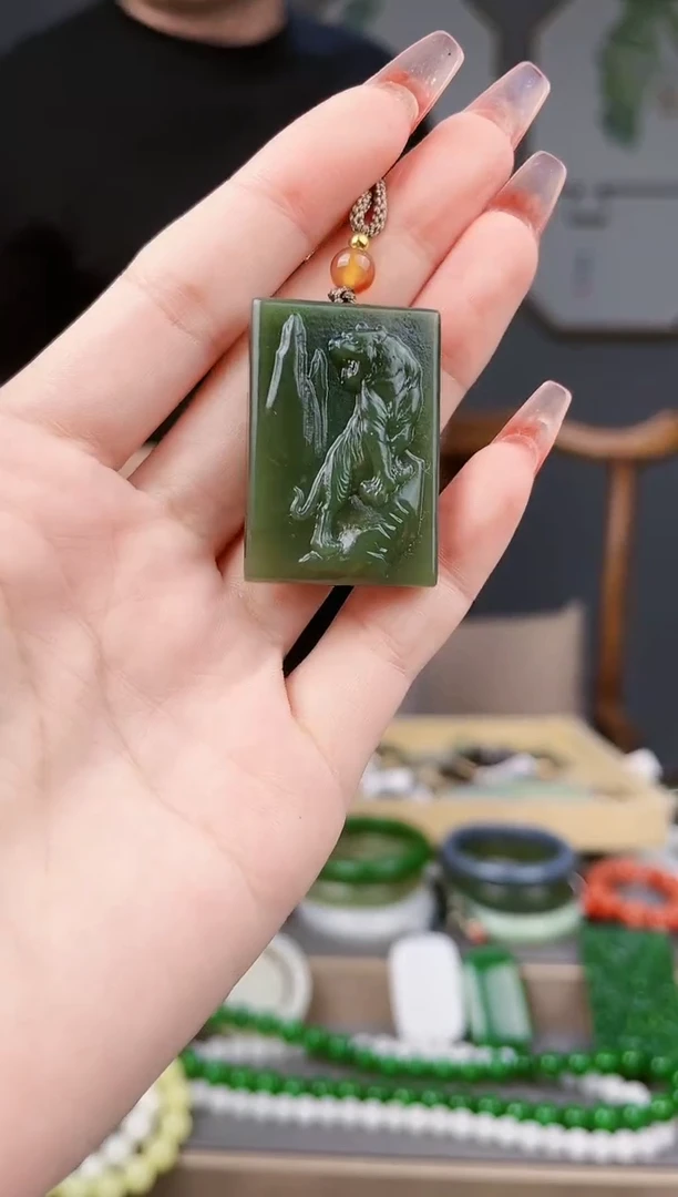 和田玉未镶嵌颈饰多样性发货  拍一单发一个