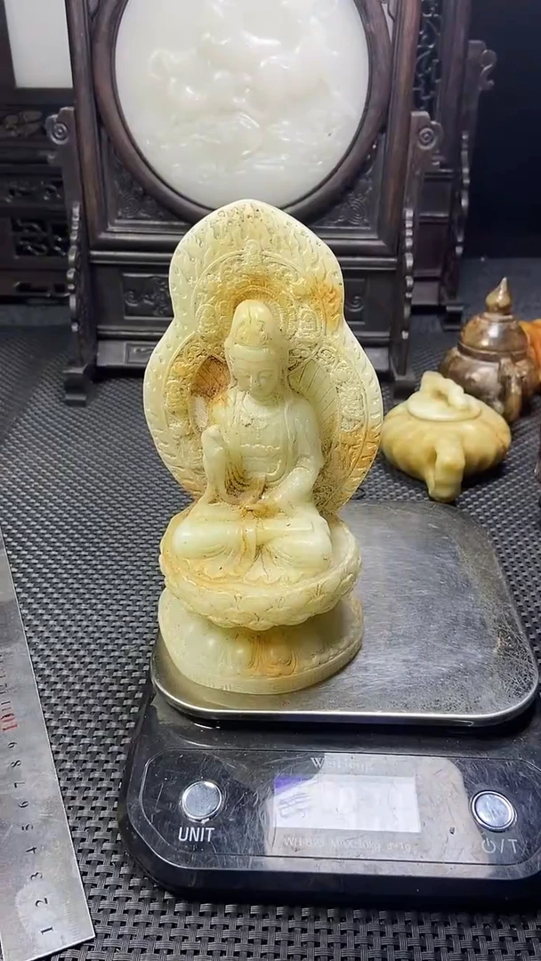 白玉菩提吊坠精品白玉菩提摆件