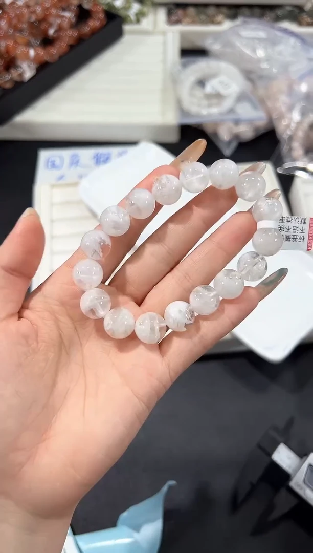 未镶嵌手串水晶19n多样性发其一【1条】默认微瑕12mm