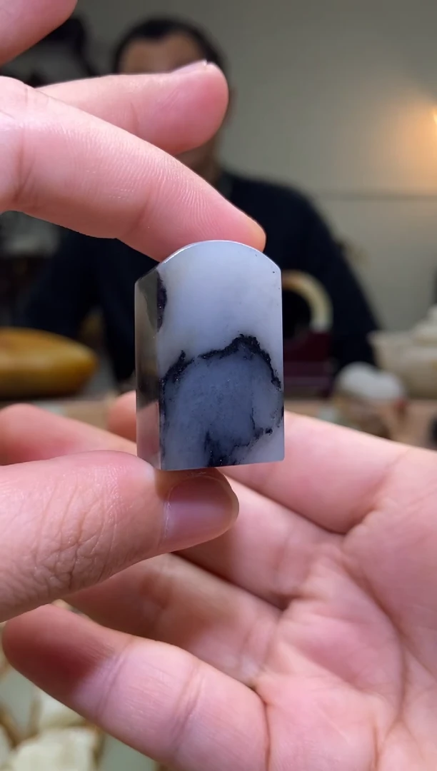 未镶嵌和田玉挂件新疆和田玉青花印章挂件