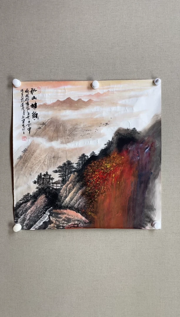 国画68*68 傅建林傅建林傅建林傅建林傅建林