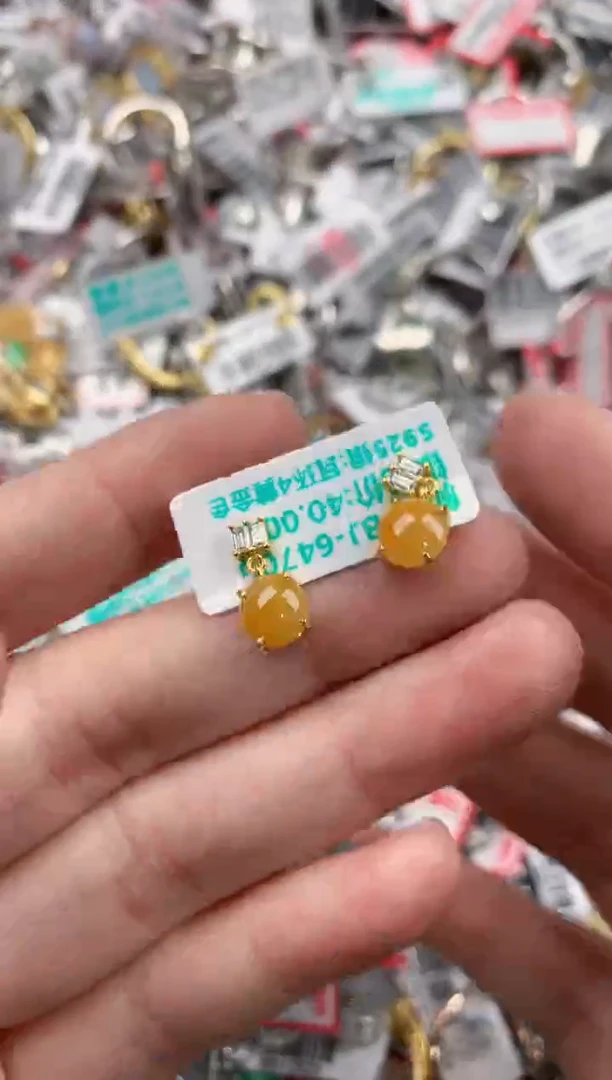 银S925镶嵌戒指翡翠777      5