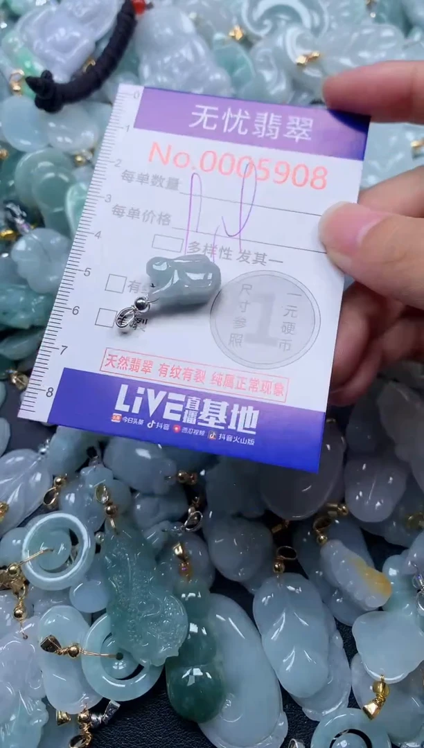 颈饰未镶嵌翡翠5908