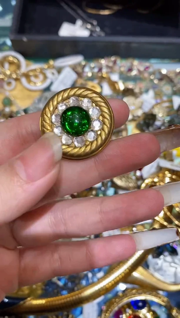 琉璃铜合金楚楚珠宝中古甄选不退换