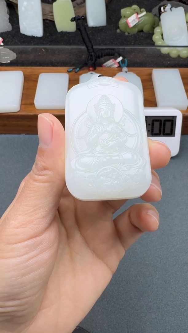 颈饰未镶嵌和田玉2