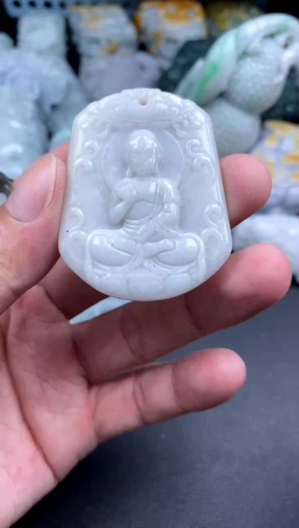 吊坠(不含链)未镶嵌翡翠1