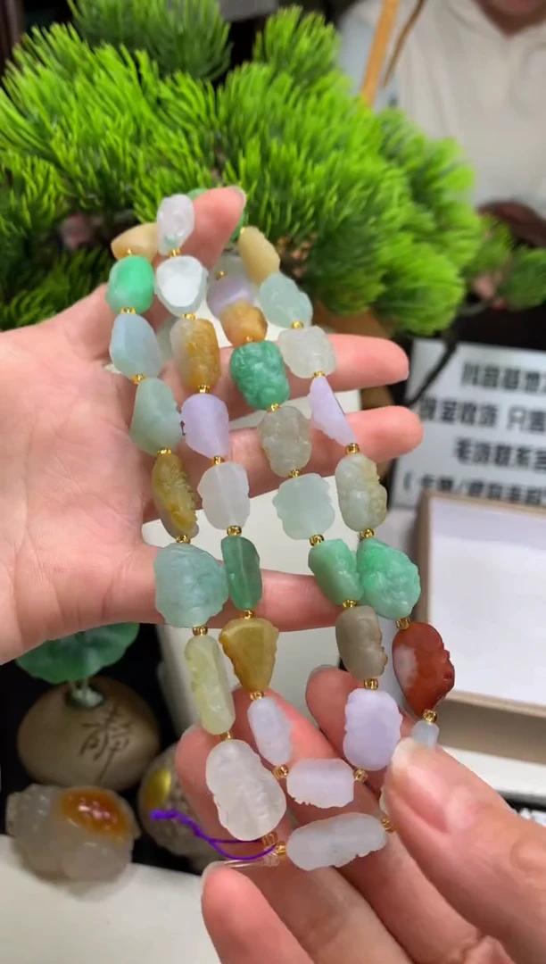 未镶嵌定制翡翠小****y---120655