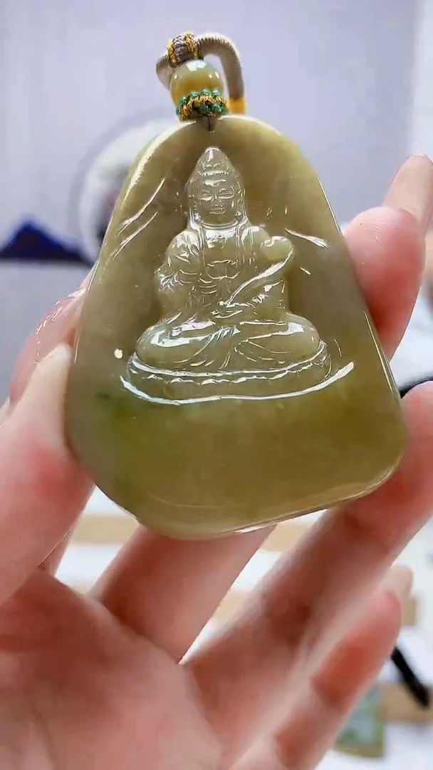 未镶嵌定制翡翠4898jw-毛货挂件147