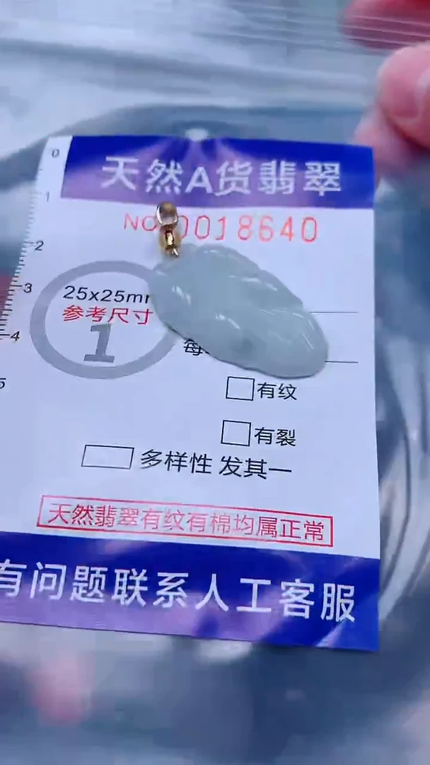 吊坠(不含链)未镶嵌翡翠1
