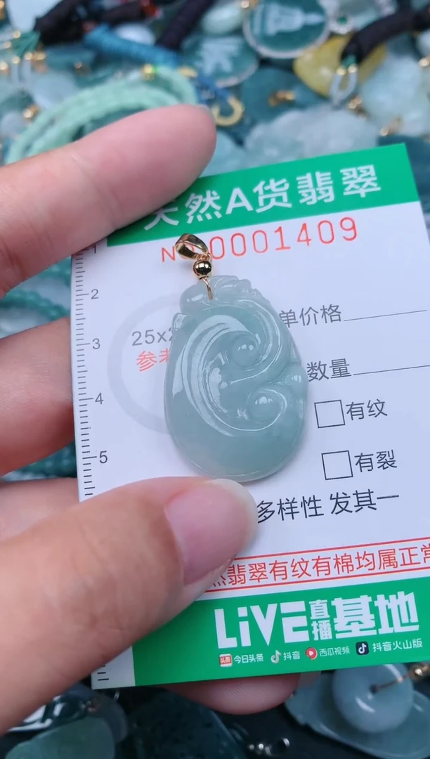 颈饰未镶嵌翡翠.0001409