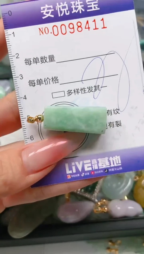 【闪购商品】翡翠颈饰未镶嵌闪购0098411