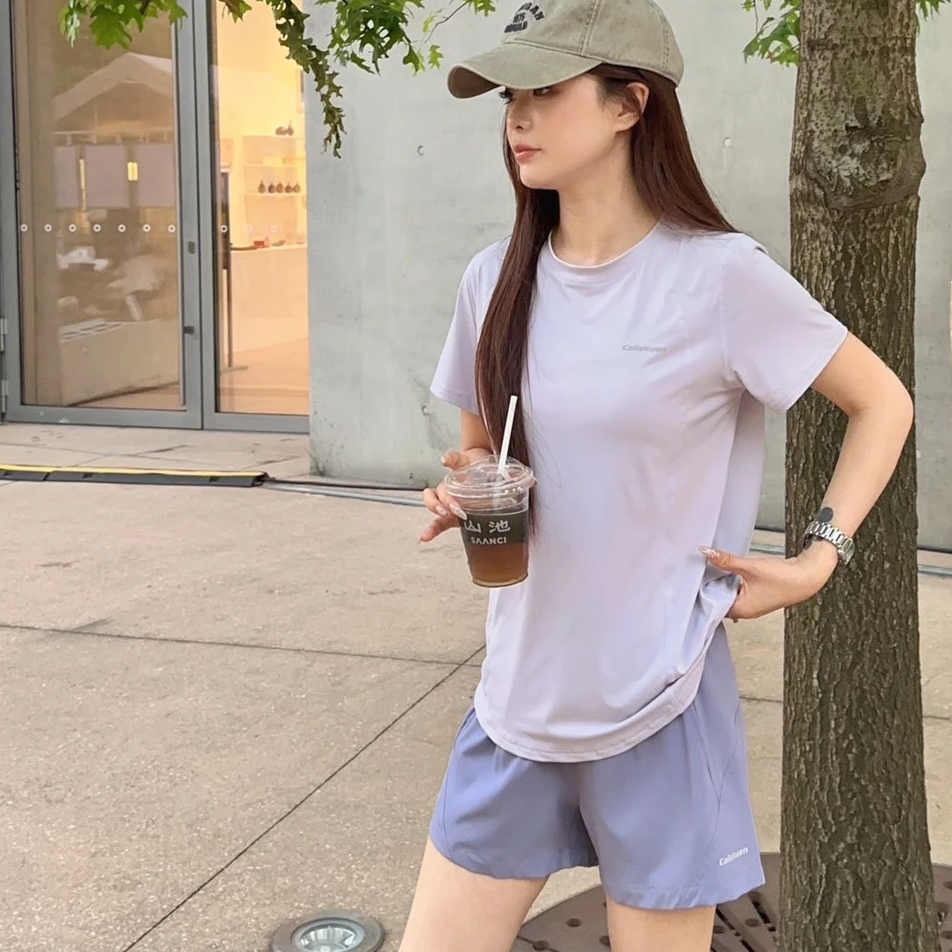 【裸感女士运动套装】超轻薄透气不闷汗无束缚运动套装18743(2508)