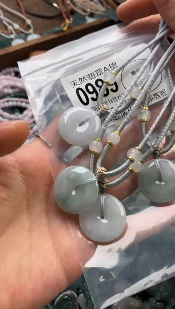 颈饰未镶嵌翡翠多样性发其一0989