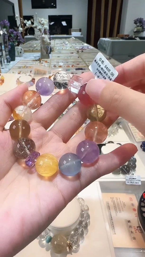 未镶嵌手链水晶手串
