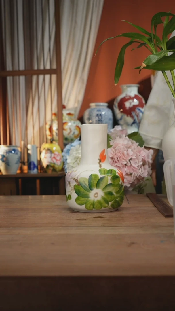 瓷片 景德镇设计师釉下手绘陶瓷餐具