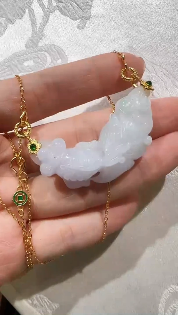 【闪购商品】翡翠颈饰未镶嵌国风