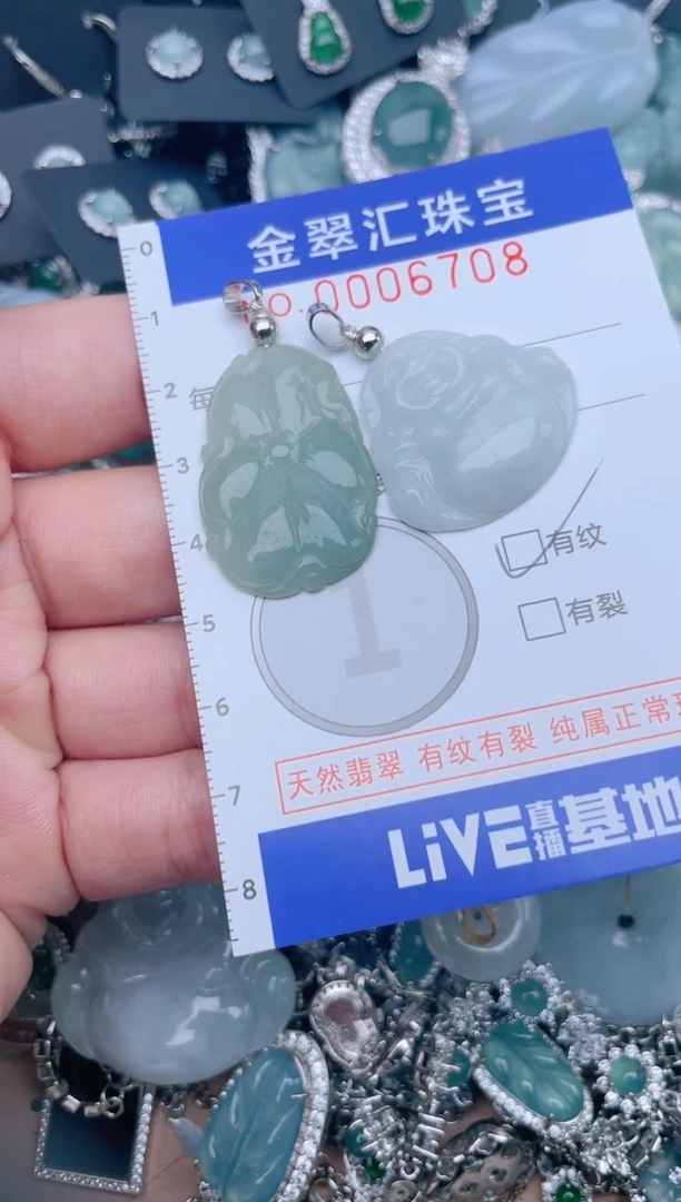 【闪购商品】翡翠颈饰未镶嵌6700.....1