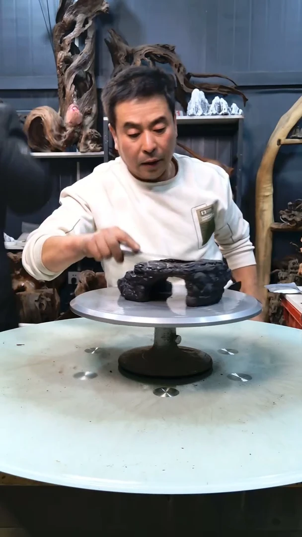 青龙石爬台一个39.9
