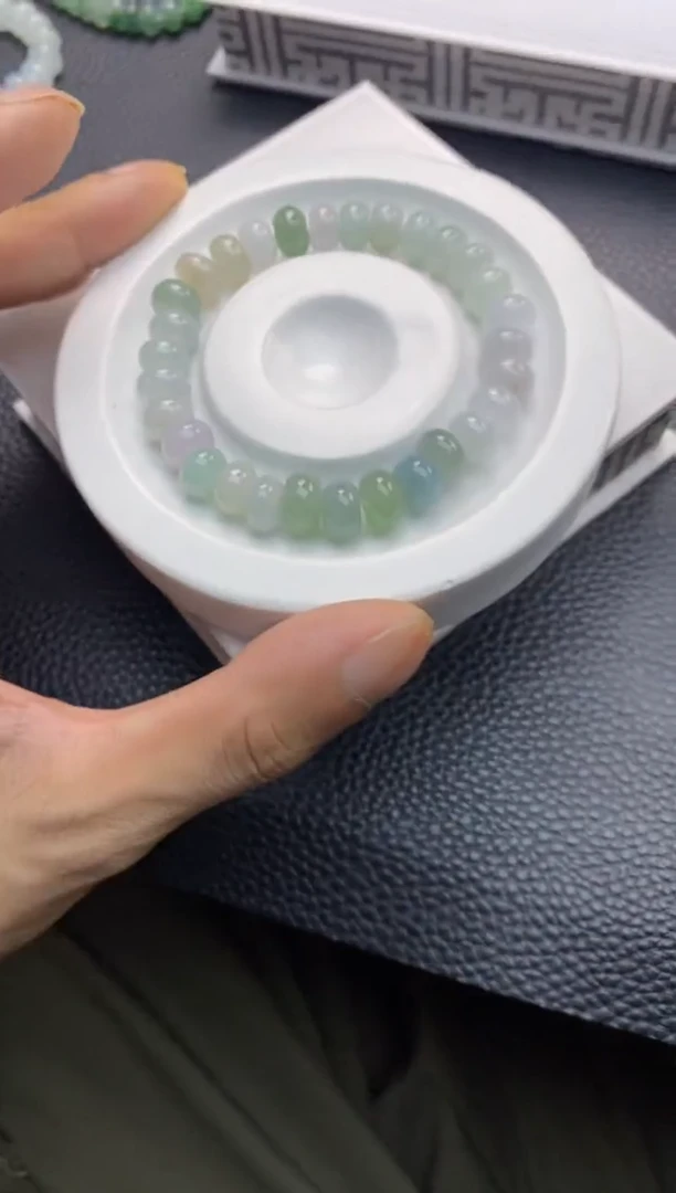 未镶嵌手串翡翠16天然A货翡翠手串