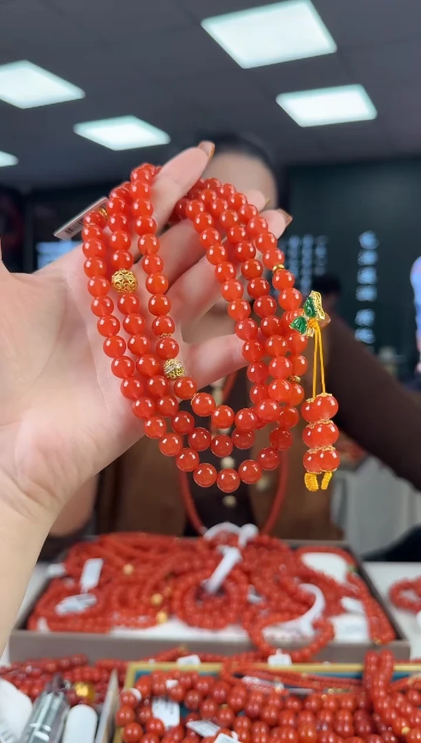 未镶嵌珠串南红玛瑙多样发其一/81070307888