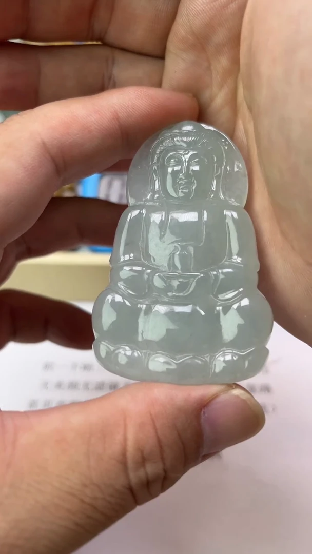 翡翠未镶嵌颈饰一**开天然翡翠