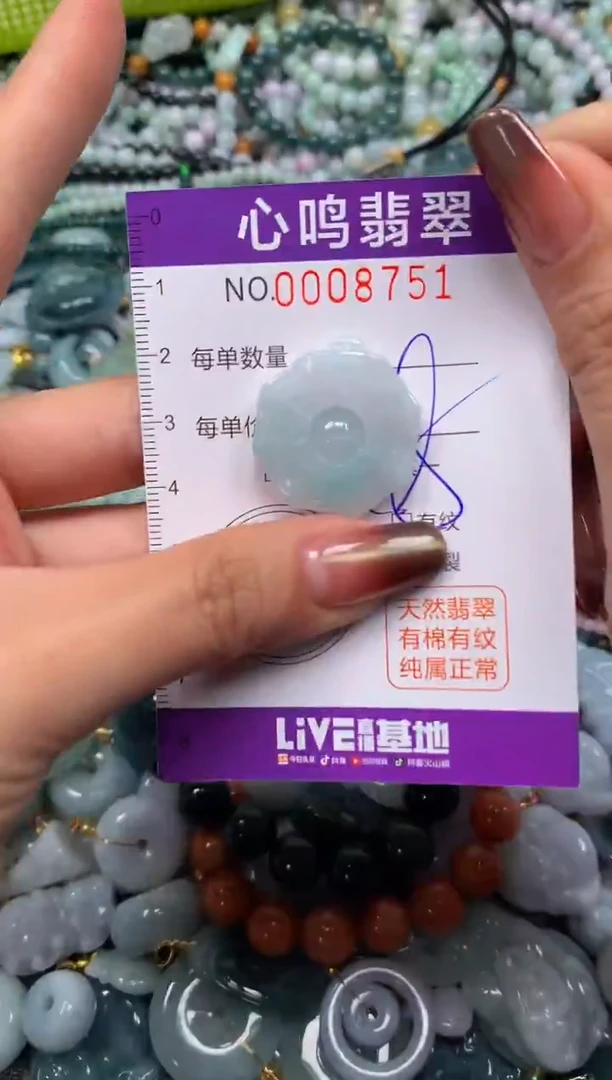 颈饰未镶嵌翡翠闪购008751