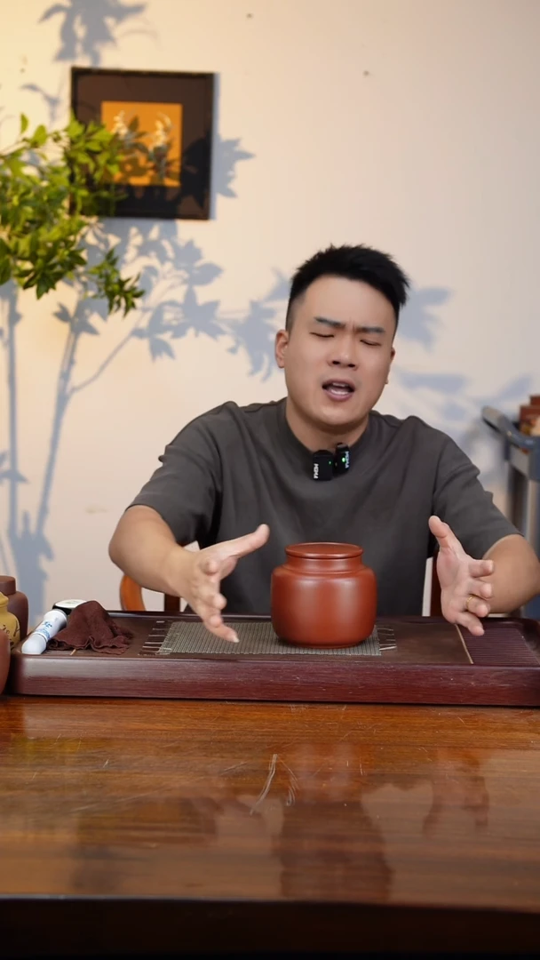 宜兴原矿紫砂茶叶罐
