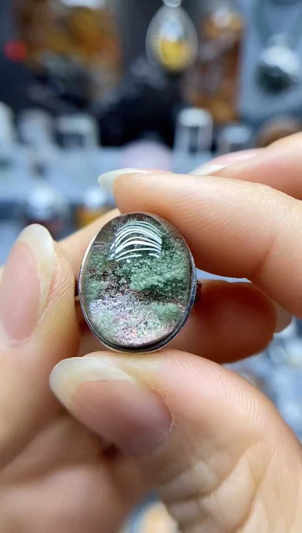 【闪购商品】水晶戒指银S925镶嵌水晶水晶