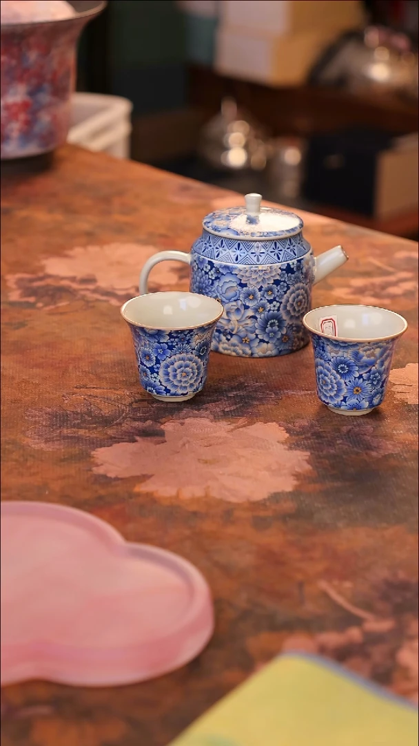 【闪购商品】陶瓷茶具（无礼盒无茶盘）@@A11891