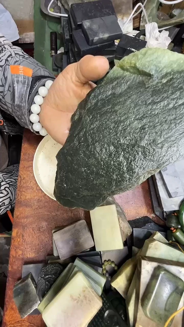 未镶嵌和田玉珠宝半成品慧**木1