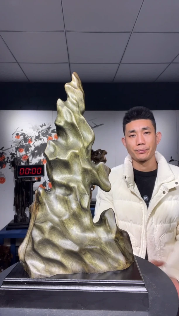 【闪购商品】金丝楠木雕金丝楠木工艺品摆件