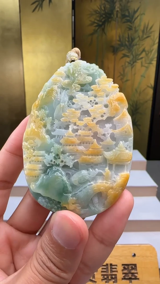 颈饰未镶嵌翡翠XM@@960Q3J22489