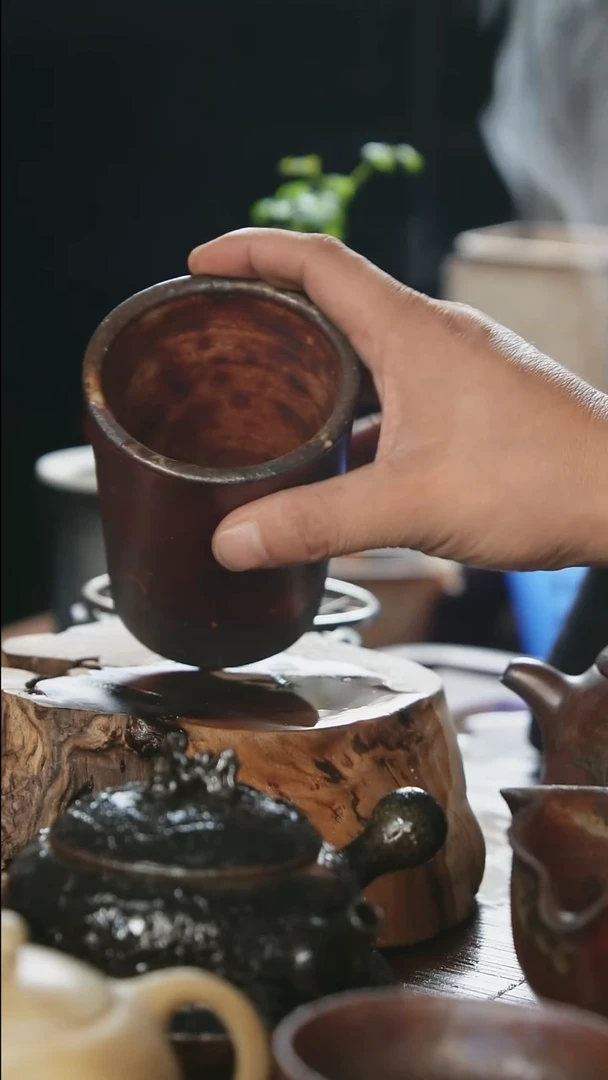 紫砂全手工可乐杯