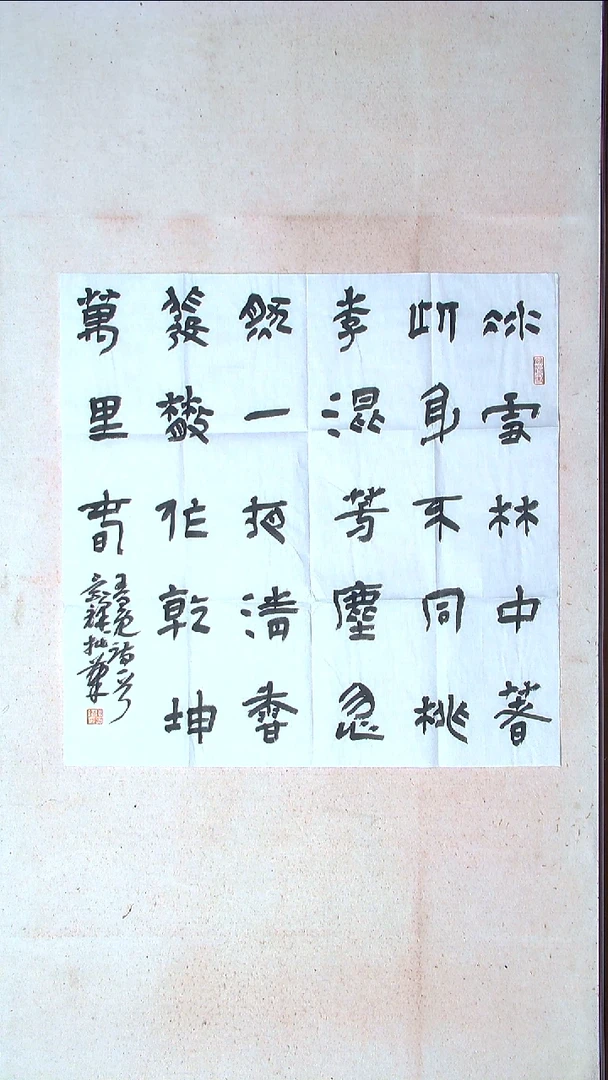 【闪购商品】书法陈景峰广东 69*69（4）