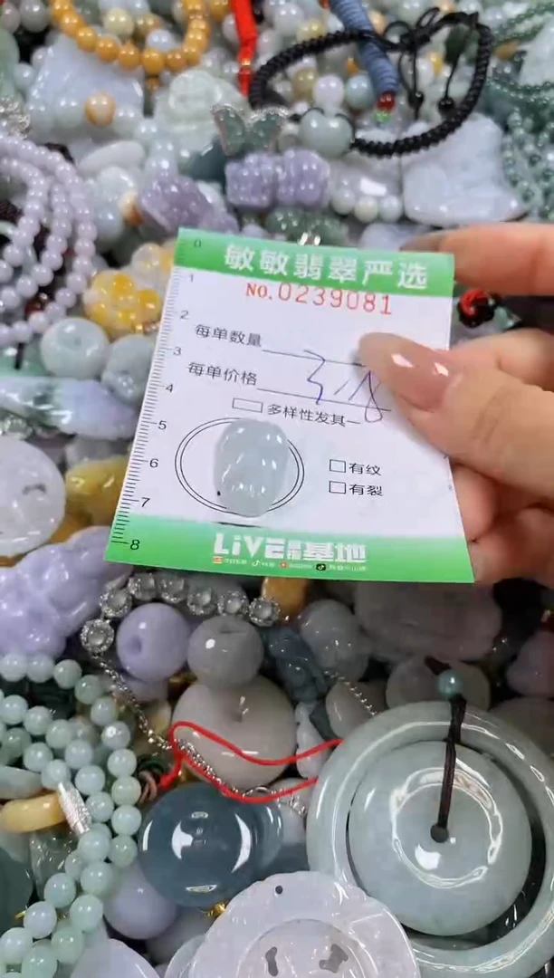 翡翠未镶嵌颈饰闪购0239081