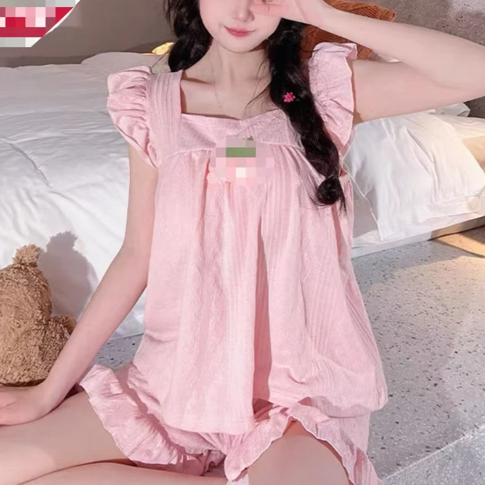 婷婷家遮肉显瘦洋气家居服直播间实物发货