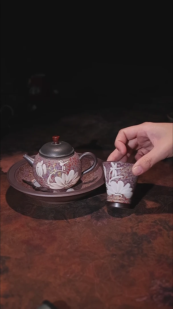 陶瓷茶具（无礼盒）@@A13863