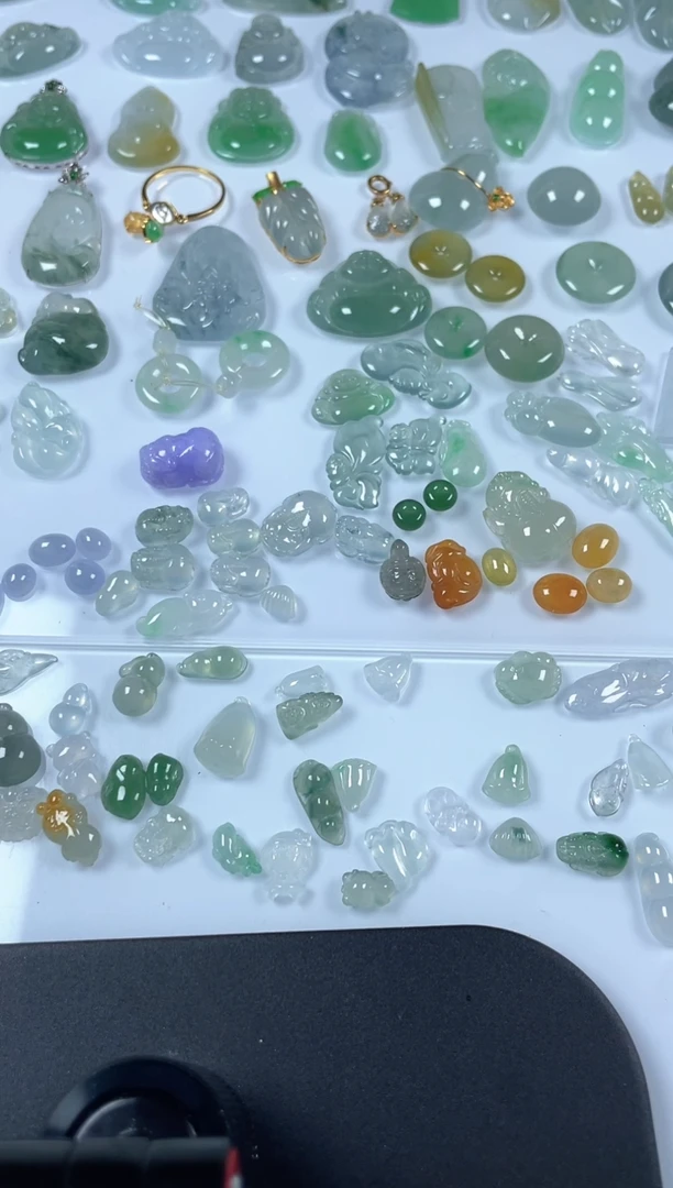 未镶嵌裸石翡翠缅甸天然翡翠