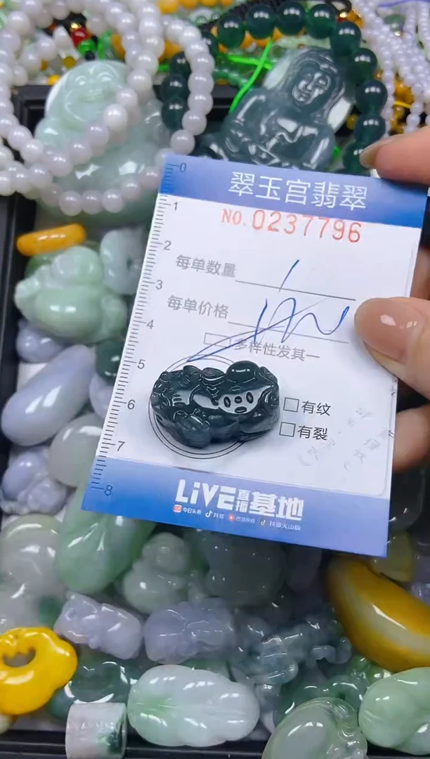颈饰未镶嵌翡翠闪购C0237796多样性发其一