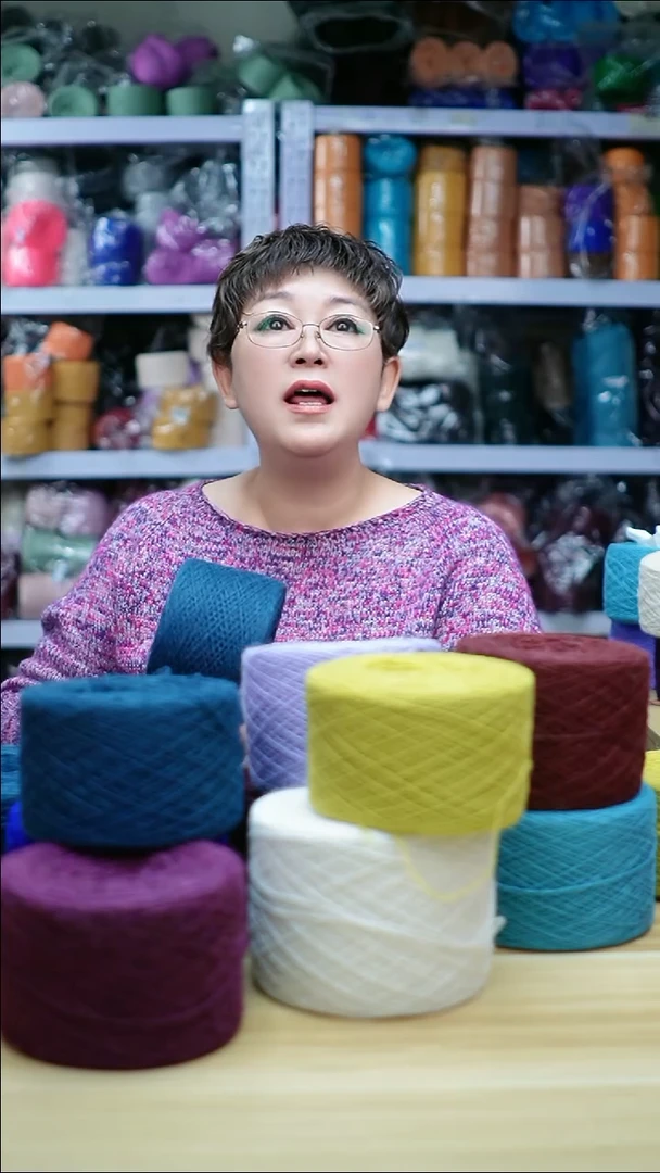 貂毛欢姐手编线A774