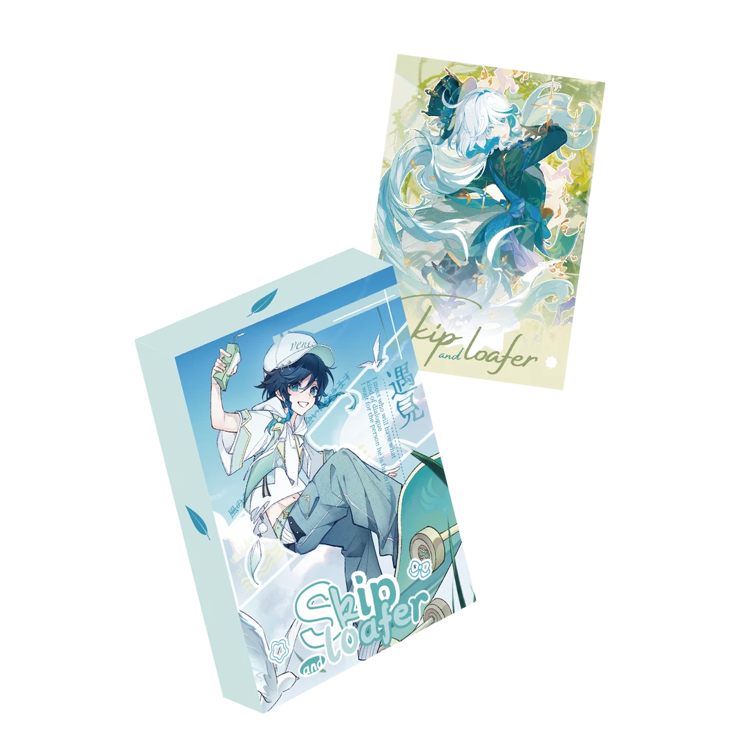 雪落专属【玩法合集】聚画社 空月寂照永夜诗 色纸 收藏卡牌