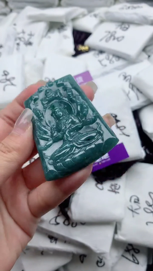 翡翠未镶嵌颈饰888