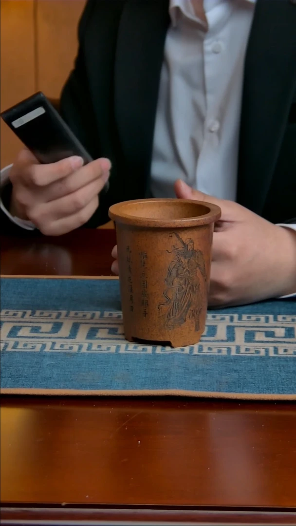 【闪购商品】紫砂花盆7*10内径紫砂花盆