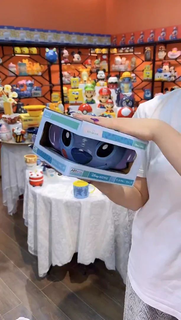 瓷片@@史迪奇水果沙拉碗（礼盒）