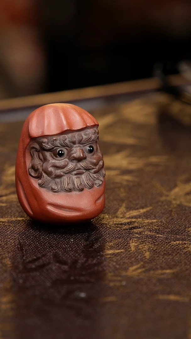 紫砂茶宠紫砂 达摩