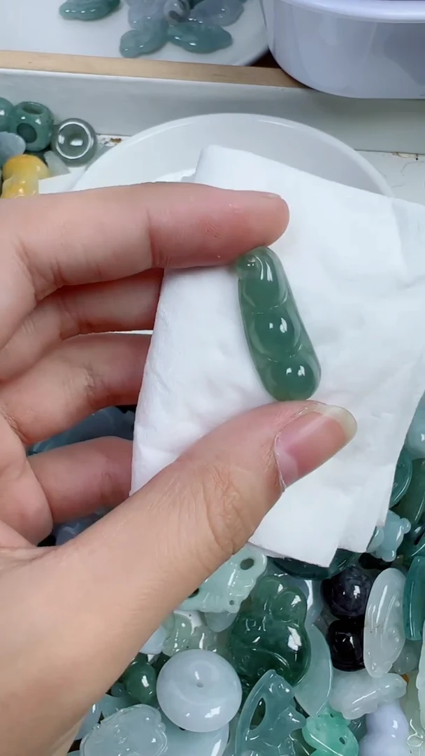 散珠翡翠431号链接，A货翡翠