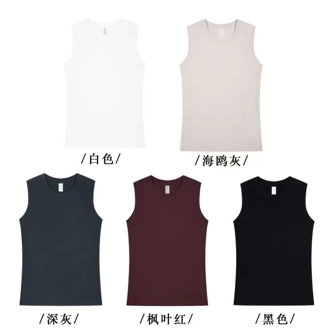纯棉   无袖   背心 打底衫夏季运动