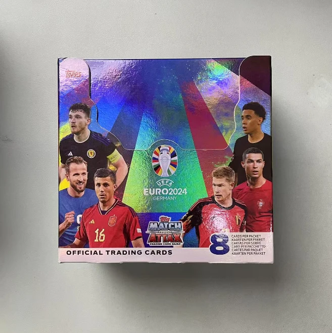 [拆盒]Topps 24 欧洲杯 Match Attax 球星盲盒（未成年人禁止下单）