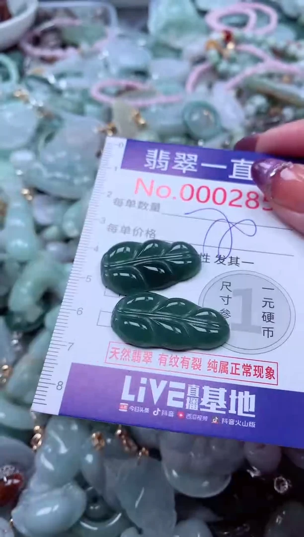 翡翠未镶嵌吊坠(不含链)2851